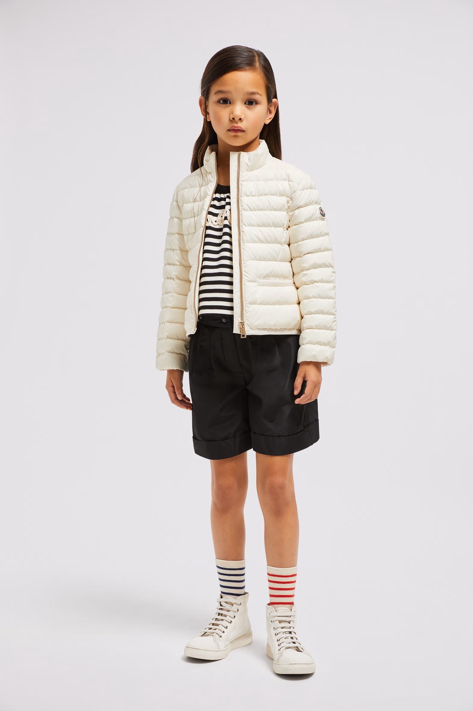 Dimase Down Jacket Girl White Ivory Moncler 2